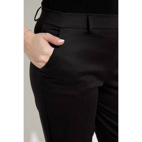 NEW JOSEPH RIBKOFF cuffed ankle pants in black - Picture 3 of 4